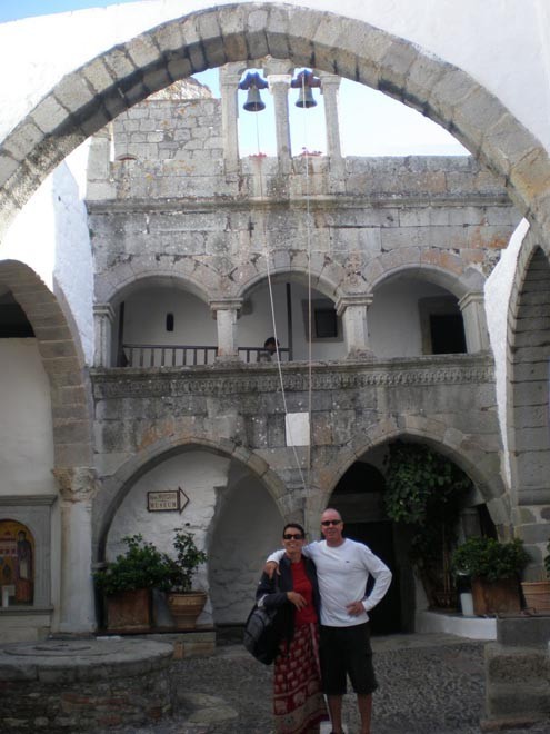Inside the monastery © Yacht Balvenie